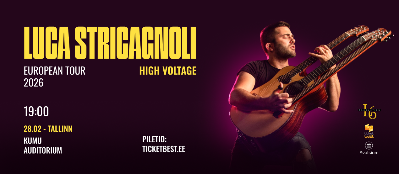 LUCA STRICAGNOLI — Europe Tour 2026 “High Voltage”
